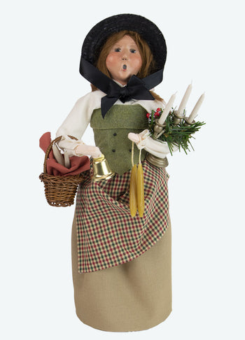 Byers Choice Caroler 2023: Woman Selling Candles